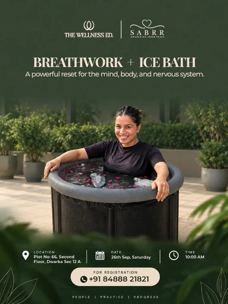 Breathwork + Ice Bath — official flyer